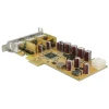 כרטיס PCIe x1 PoweredUSB Low profile עם יציאת 24 וולט + 2 יציאות 12 וולט צ'יפ Pericom נ/נ DELOCK | 89655