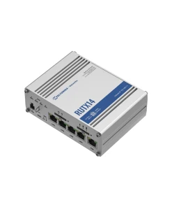 נתב סלולרי תעשייתי יכולות ניהול מרחוק מתקדמות TelTonika | RUTX14 | DUAL SIM | GIGABIT ETH | WI-FI & BT