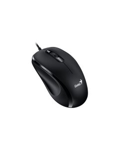 עכבר אופטי 3 לחצנים 1200 DPI חיבור USB בצבע שחור Genius 31010026402 DX-101