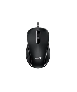 עכבר אופטי 3 לחצנים 1200 DPI חיבור USB בצבע שחור Genius 31010026402 DX-101