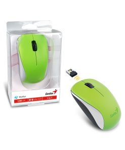 עכבר אלחוטי חיבור USB בצבע ירוק Genius | 31030027409 | NX-7000