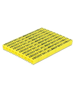 קליפסים אותיות A-Z לסימון כבלים בקוטר עד 6 מ