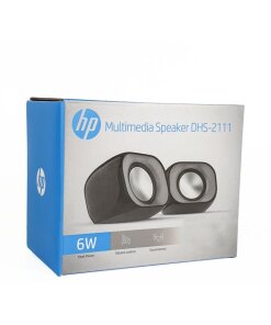 רמקולים למחשב חוטי חיבור USB בצבע שחור HP | DHS-2111 | 6W