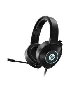 אוזניות כולל מיקרופון נשלף HP עם תאורת RGB חיבור USB\AUX כחול-שחור HP | 8008U