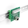 טרמינל בלוק DIN rail בחיבור לחיצה לשקע RJ50 בזווית 90° ללא צורך בהלחמה DELOCK 67013