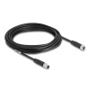 כבל רשת מאריך תעשייתי M8 PUR (TPU) תקע 3pin A-coded לשקע 3pin A-coded ז/ז DELOCK | 80141