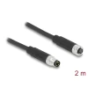 כבל רשת מאריך תעשייתי M8 PUR (TPU) תקע 4pin A-coded לשקע 4pin A-coded ז/נ DELOCK | 80143