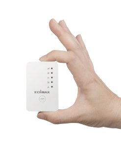 מגדיל טווח MINI חיבור RG45 תקן N300 לבן Edimax | EW-7438RPn