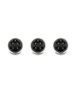 מפצל M12 T-Splitter IP67 תקע A-coded 4pin ל- 2 תקעים 4pin נ/נ DELOCK | 60578