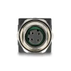 מתאם M12 Cat.5e PROFINET תקע M12 D-coded 4 pin לשקע RJ45 ז/נ DELOCK | 60060