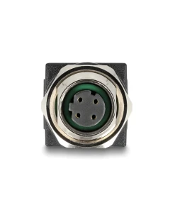 מתאם M12 Cat.5e PROFINET תקע M12 D-coded 4 pin לשקע RJ45 ז/נ DELOCK | 60060