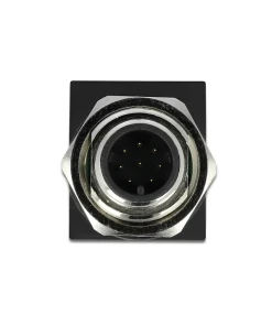 מתאם M12 Cat.6A תקע M12 8 pin A-coded לשקע RJ45 בזווית 90° ז/נ DELOCK | 66315