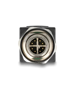 מתאם M12 Cat.6A תקע M12 X-coded 8 pin לשקע RJ45 ז/נ DELOCK | 60065