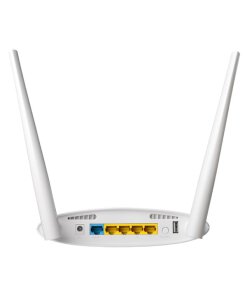 ראוטר אלחוטי תומך בשני תדרים במקביל במהירות של עד 300Mbps בתדר Edimax | BR-6478AC