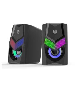 רמקול HP דגם DHE-6000 עם תאורת RGB אחורית חיבור USB\AUX עוצמה 6W חזק HP | DHE-6000
