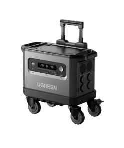 תחנת כוח ניידת בצבע שחור UGREEN | 15357 | GS600 | PowerRoam 2300W 2048Wh LiFePO4