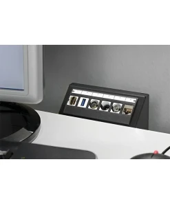 פאנל מולטימדיה שולחני לשקעים 6 פורט DELOCK | 86218