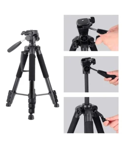 חצובה מקצועית עם תיק יכולת נשיאה של עד 3 ק”ג CHINA | DC-888