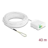 כבל אופטי דרופ SC/APC Simplex Drop cable כולל קופסת חיבורים FTTH מאובטח DELOCK | 85934