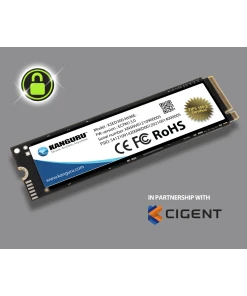 כונן מוצפן עצמי Opal SED30™ M.2 NVMe FIPS 140-2 בצבע שחור Kanguru | CIG-KSED300-NV-1T