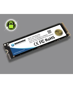 כונן פנימי מוצפן M.2 NVMe מוסמך FIPS 140-2 בצבע שחור Kanguru | KSED300-NVME-1T