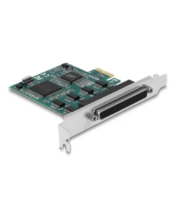 כרטיס PCIe x1 Serial RS-232 עם 8 יציאות DB9 צ'יפ SystemBase זכר DELOCK | 90411