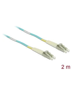 מגשר אופטי מולטי מוד LC Duplex OM3 ז/ז DELOCK | 86559