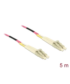 מגשר אופטי מולטי מוד LC Duplex OM4 ז/ז DELOCK | 84643