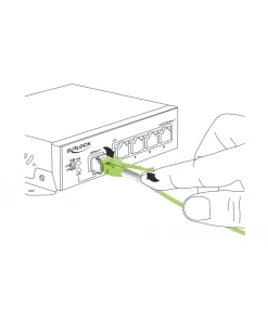 מגשר אופטי מולטי מוד LC Duplex Uniboot OM5 ז/ז DELOCK | 85688