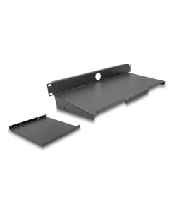 מדף ''19 / 1U לארון תקשורת עבור מקלדת ועכבר DELOCK | 66749