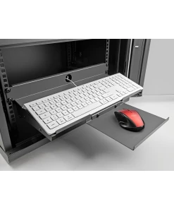 מדף ''19 / 1U לארון תקשורת עבור מקלדת ועכבר DELOCK | 66749