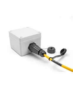 מופה אופטי סינגל מוד LC Duplex נ/נ עם מכסה IP68 להתקנה בקדח עגול 25.2 מ"מ DELOCK | 87886