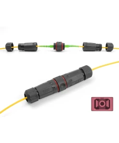 מופה לסיבים אופטיים מולטי מוד SC Simplex OM4 אטומה נגד מים IP68 שימוש חיצוני DELOCK | 87872
