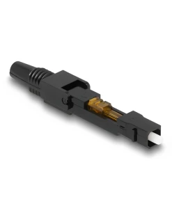 מחבר אופטי מהיר תקע SC Simplex UPC להרכבה בשטח DELOCK | 87990