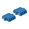 מתאם אופטי לפאנל LC Quad סינגל מוד נ/נ סט 2 יח' בצבע כחול DELOCK | 86538