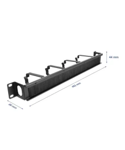פאנל ''1U 19 לניהול כבלים בארון תקשורת DELOCK 67033