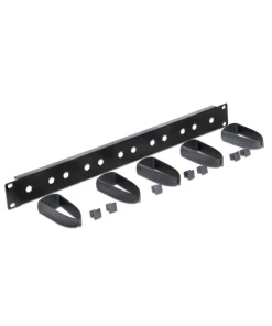 פאנל אוניברסלי ''1U / 19 לניהול כבלים בארון תקשורת DELOCK | D43345