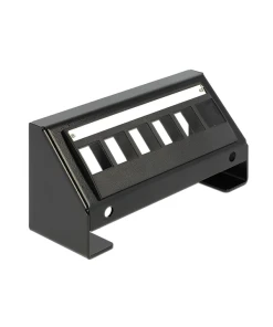 פאנל מולטימדיה שולחני לשקעים 6 פורט DELOCK | 86218