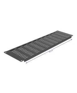 פאנל עיור עם חריצי אוורור ''3U / 19 לארון תקשורת DELOCK | 66681