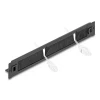 פאנל שערות עם משטח 1U / 19'' Tool free לארון תקשורת DELOCK | 66552