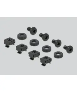 פאץ' פאנל ''1U / 19 עם מסילת DIN לארון תקשורת להרכבה DELOCK | 66883