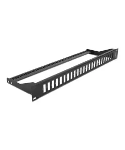 פאץ' פאנל אופטי ''19 לארון תקשורת עבור 24 מתאמים אופטיים SC Duplex / LC Quad להרכבה DELOCK | 43406