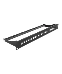 פאץ' פאנל אופטי ''19 לארון תקשורת עבור 24 מתאמים אופטיים SC Simplex / LC Duplex להרכבה DELOCK | 43405