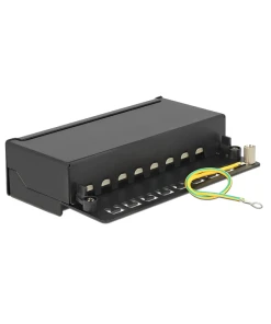 פאץ' פאנל שולחני Cat.6 עם 8 שקעים מסוככים DELOCK | 87672