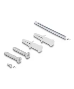 קופסא FTTH לשולחן עבודה עבור 8 סיבים אופטיים SC Simplex להרכבה DELOCK | 67032