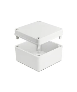 קופסא לחיבורים כבלים IP65 אטומה נגד מים 125x125x75 מ