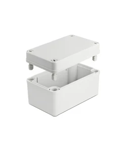 קופסא לחיבורים כבלים IP65 אטומה נגד מים 130x80x70 מ