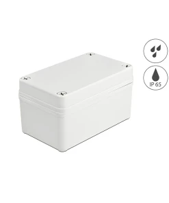 קופסא לחיבורים כבלים IP65 אטומה נגד מים 130x80x70 מ"מ DELOCK 60399