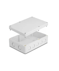 קופסא לחיבורים כבלים IP65 אטומה נגד מים 180x125x57 מ