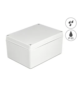 קופסא לחיבורים כבלים IP65 אטומה נגד מים 200x150x100 מ"מ DELOCK | 60445